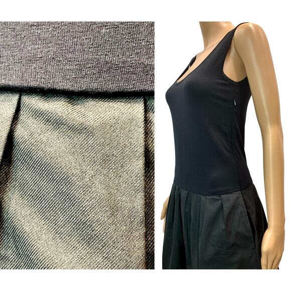 DKNY Black Tank Dress Chic Minimalist Layering | Small - Picture 6 of 9
